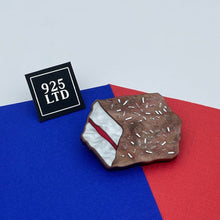 Handmade by 925Ltd Brooches Lamington Acrylic Brooch